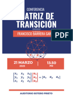 Conferencia Matriz de Transición