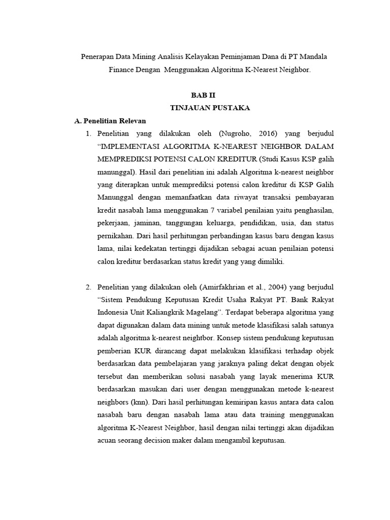 Bab 2 Data Mining Pdf