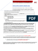 DPCC EVALUACIÒN DIAGNÓSTICA DQUINTO K Terminado