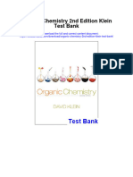 Organic Chemistry 2nd Edition Klein Test Bank