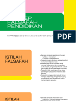 Konsep Falsafah Pendidikan