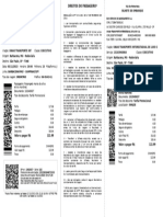 Documento Auxiliar de Bilhete de Passagem Eletrônico Bilhete de Embarque