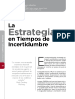 La Estrategia en Incertidumbre