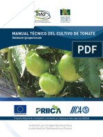 Manual Técnico Del Cultivo de Tomate: Solanum Lycopersicum