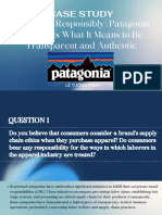 Marketing Responsibly Patagonia Redefines What It Means To Be Transparent and Authentic
