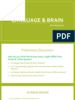 Language & Brain-Neurolinguistics