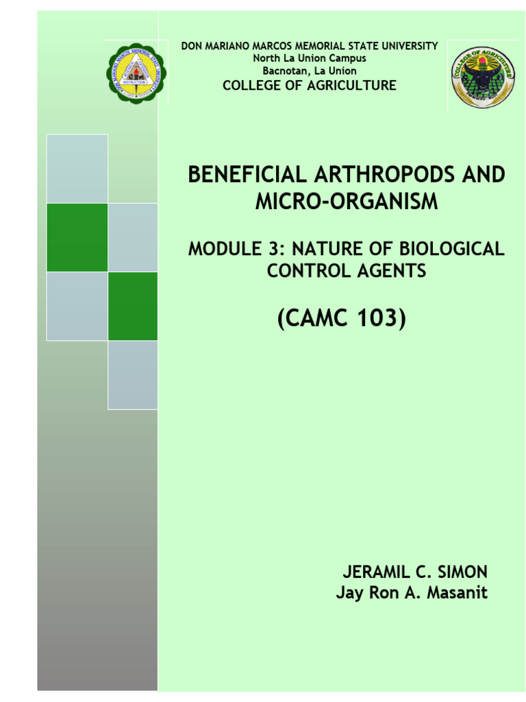 Bam Module 3 Nature Of Biological Control Agensts Pdf Virus Fly