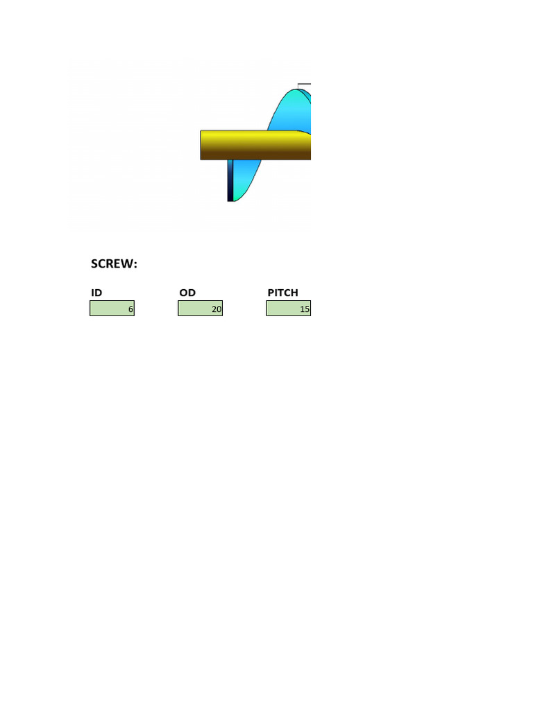 Screw Conveyor Calculator PDF