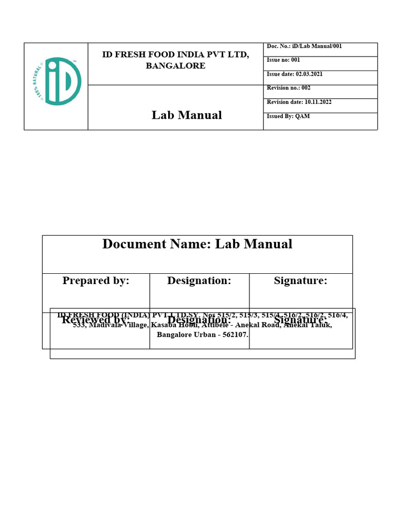 Nutritional Testing Procedures Manual | PDF | Titration | Chemistry