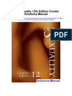 Our Sexuality 12th Edition Crooks Solutions Manual