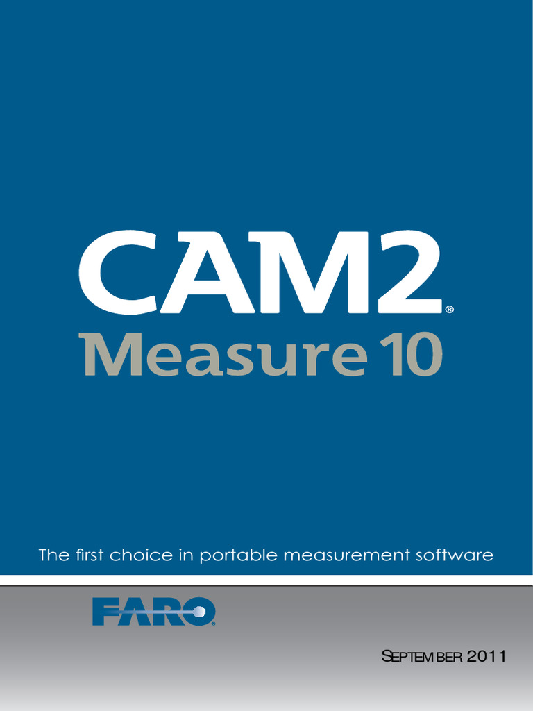 FARO CAM2 Measure 10 - September 2011 v10.0 | PDF | Computing | Software