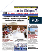 Periódico Noticias de Chiapas, Edición Virtual Sábado 18 de Noviembre de 2023