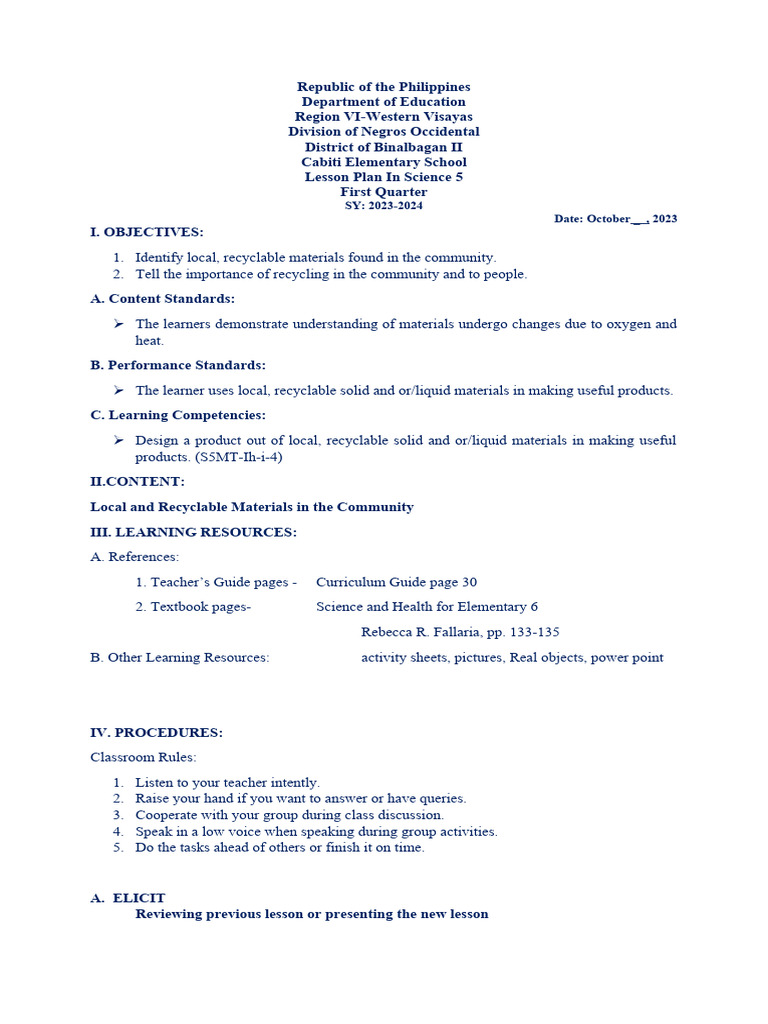Cot Science Pdf Recycling Plastic