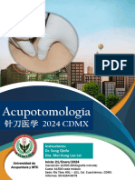 Folleto de Acupotomología CDMX 2024