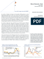 Perú - Inflación (02-Nov-23)