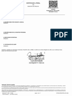 Partida Registral Los Olivos 10 de Enero Del 2023