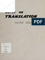 Notes On Translation With Drills - Beekman, John - 1970 - Santa Ana, Calif. - Summer Institute of Linguistics - Anna's Archive