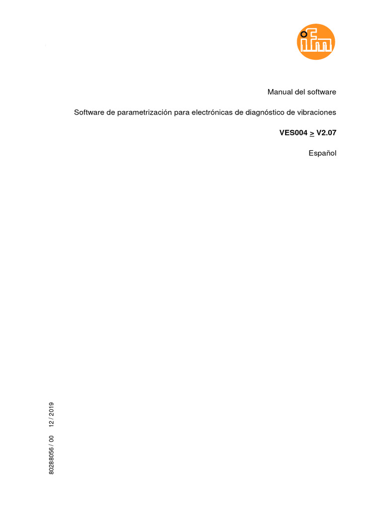 Manual de Software VES004 para Diagnóstico | PDF | Dirección IP ...
