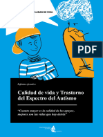 Calidad de Vida y Trastorno Del Espectro Autista-Informe Ejecutivo