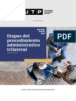 Semana 10 - PDF - Etapas Del Procedimiento Administrativo Trilateral