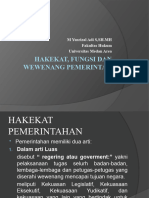 Hakekat Fungsi Dan Wewenang Pemerintah k3