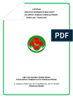 Laporan Data Indikator Efisiensi RS Triwulan I 2021 PDF