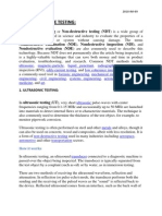 Non Destructive Testing:: How It Works