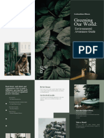 Environment Brochure Template