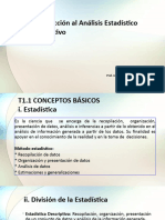 T1.1 Introducción y Conceptos Básicos Medidas de Dispersión