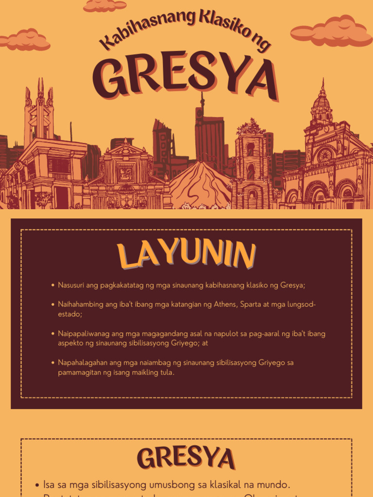 Yunit 2 Aralin 1 - Kabihasnang Klasiko NG Gresya | PDF