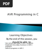 ES AVRprogramming C FirstPPTs