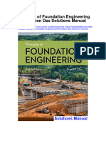 Principles of Foundation Engineering 8th Edition Das Solutions Manual