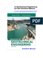 Principles of Geotechnical Engineering 9th Edition Das Solutions Manual