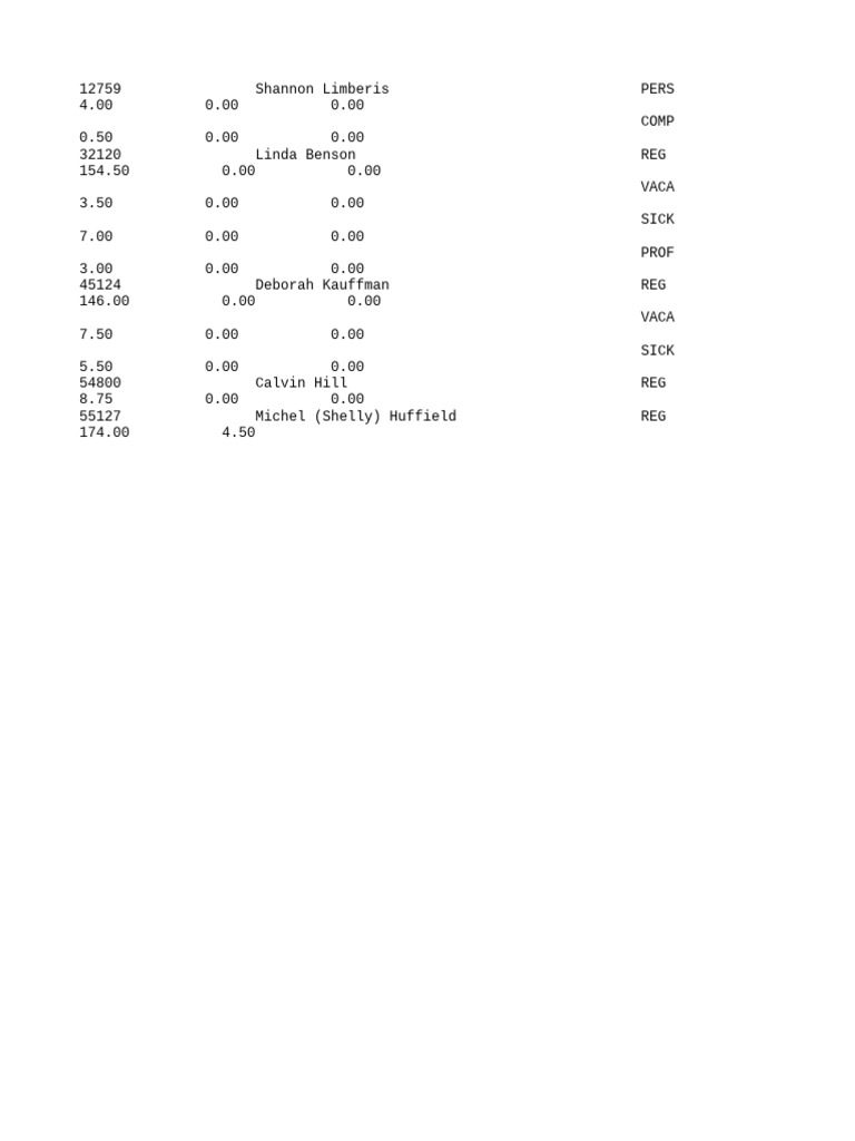 Sample TCP File For Import | PDF