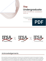 IFSA Undergraduate Case Interview Handbook 2023