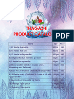 Product Catalogue