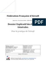 Dossier Explicatif Règles Générales Fédération Française D'airsoft