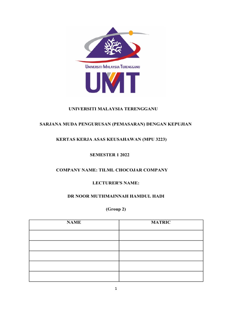 Contoh Business Proposal | PDF | Product (Business) | Business Economics