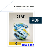 Om 6th Edition Collier Test Bank