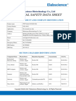 E EL 0012 Elabscience MSDS