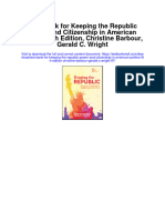 Test Bank For Keeping The Republic Power and Citizenship in American Politics 9th Edition Christine Barbour Gerald C Wright 97