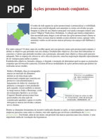 Ações promocionais conjuntas. 