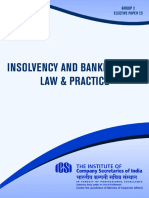 Insolvency and Bankruptcy Law Practice1