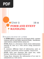 Unit-3 Form and Event Handling