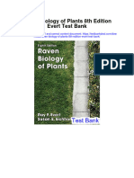Raven Biology of Plants 8th Edition Evert Test Bank