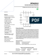 Rfsa2013 Product Data Sheet