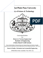 Honors - Systems Engineering - 2019 Course - 01122021