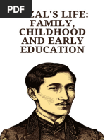 Rizals Family Childhood and Early Education