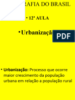 12 AULA Urbanização
