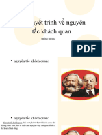 bài thuyết trình về nguyên tắc khách quan